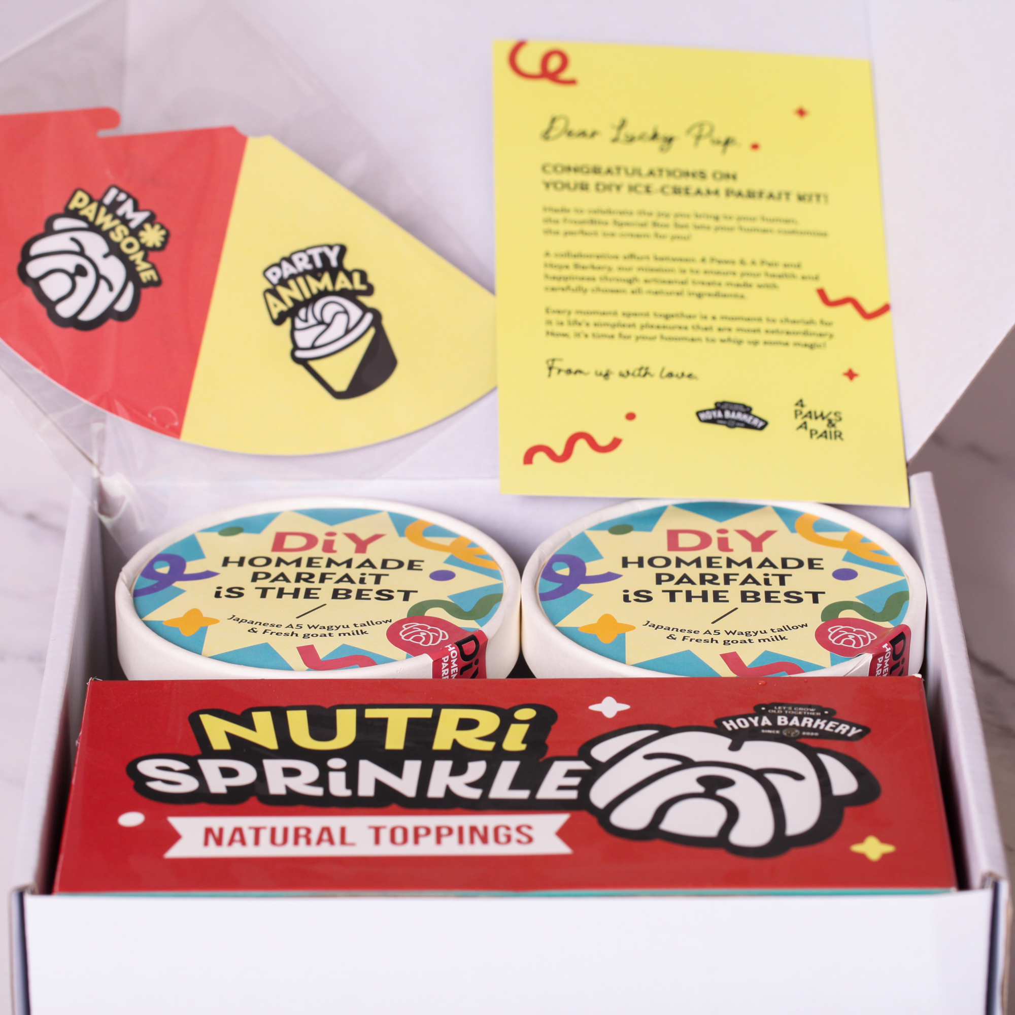 Frost Bite DIY Doggie Parfait kit